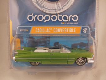Hot Wheels Dropstars, Cadillac Convertible - Green
