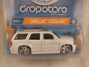 Hot Wheels Dropstars, Cadillac Escalade - White