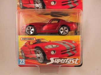 Matchbox Superfast 2006-2007, #23 Dodge Viper GTS