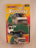 Matchbox Superfast 2006-2007, #22 Refuse Truck - Damaged Card