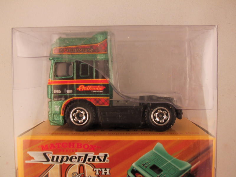 Matchbox Superfast 40th Anniversary, #05 DAF XF Space Cab