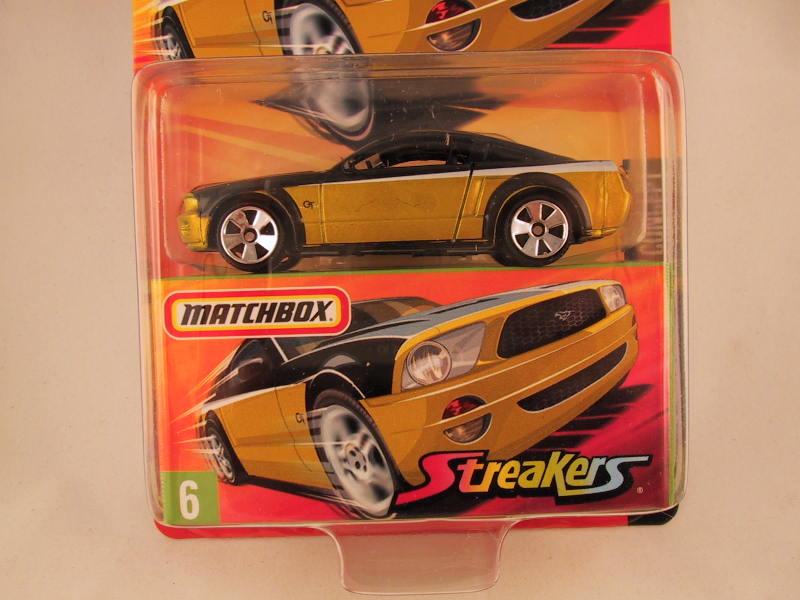Matchbox Superfast 2006-2007, #06 Ford Mustang GT Concept Streakers