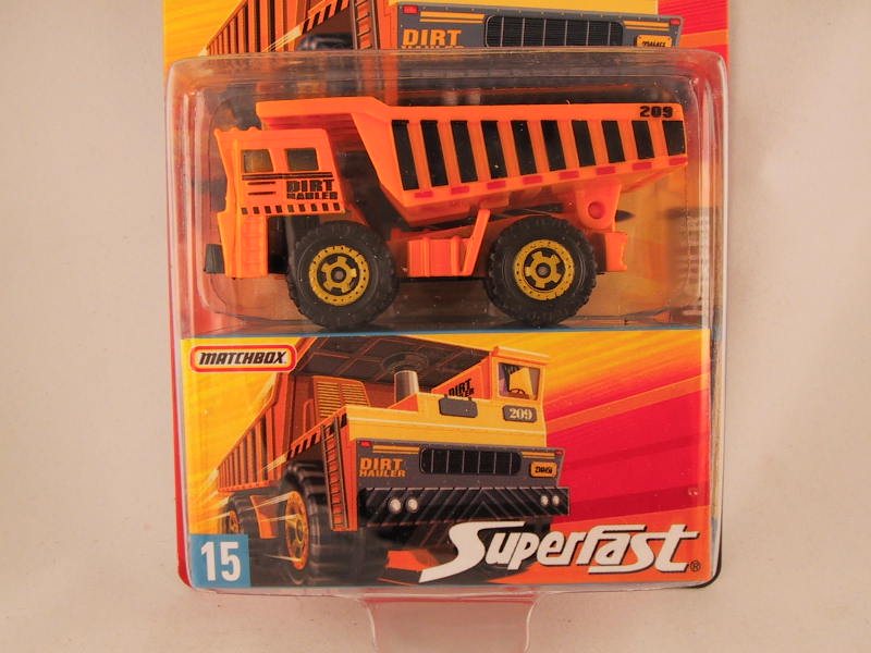 Matchbox Superfast 2006-2007, #15 Dirt Hauler