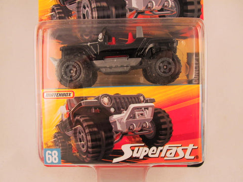 Matchbox Superfast 2006-2007, #68 Jeep Hurricane Concept