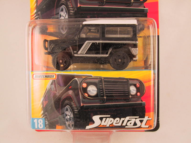 Matchbox Superfast 2006-2007, #18 Land Rover Defender 90