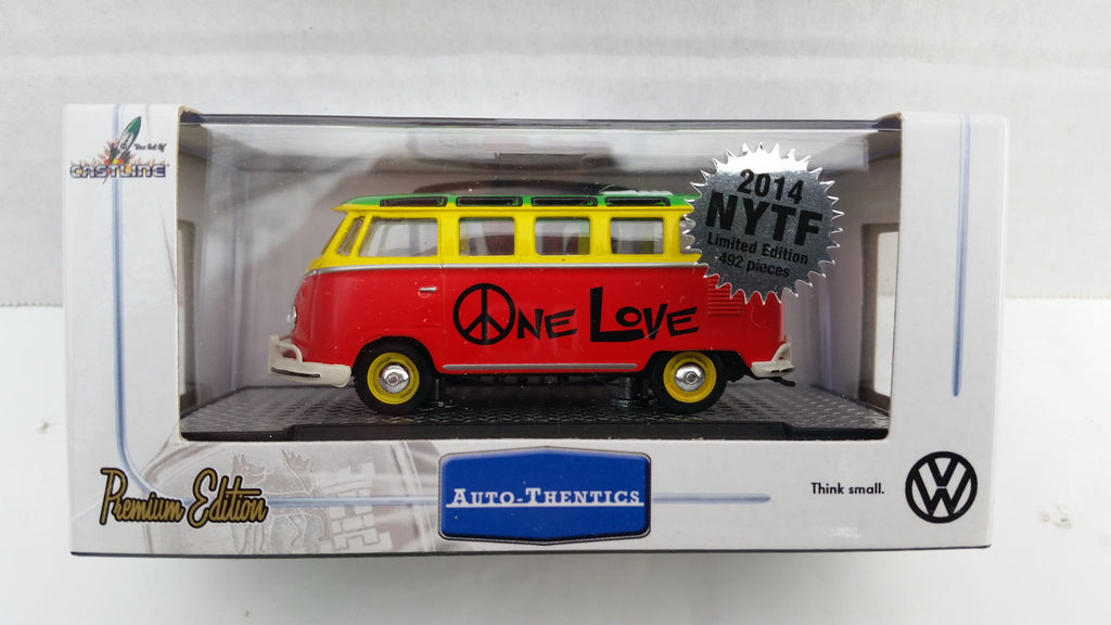 M2 Machines Toy Fair 2014, 1960 VW Microbus Deluxe USA Model